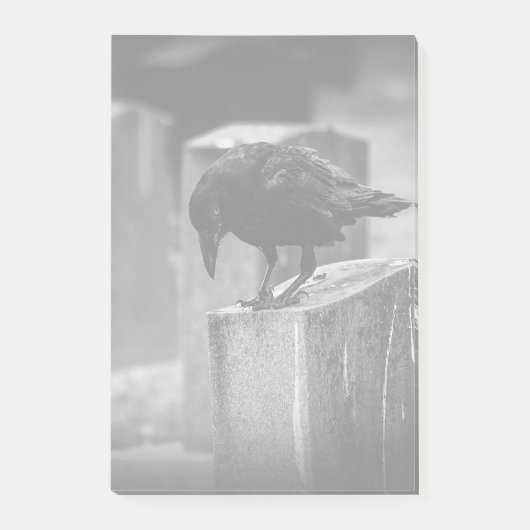 Falln Cemetery Crow Post-it® Notes (Voorkant)