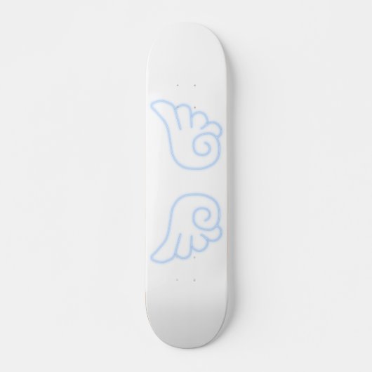Falln Chibi Angel Wings Skateboard (Voorkant)