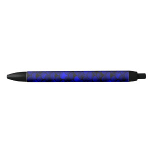 Falln Dark Blue Mermaid Scales Zwarte Inkt Pen