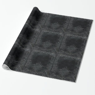 Falln Dark Tribal Cadeaupapier