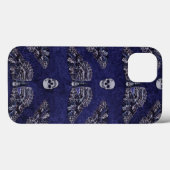 Falln Deathshead Moth and Skulls Case-Mate iPhone Case (Achterkant (horizontaal))