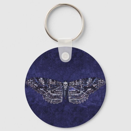 Falln Deathshead Moth Sleutelhanger (Voorkant)