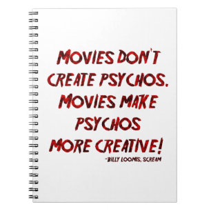 Falln Films Niet Creëer Psychos Notitieboek