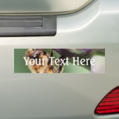 Falln Fuzzy Little Bee Bumpersticker (Op auto)