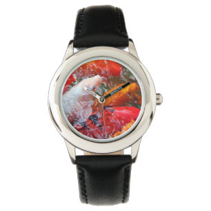 Falln Gathering Koi Horloge