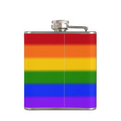 Falln Gay Pride Flag Heupfles (Achterkant)