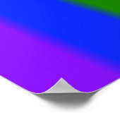 Falln Gay Pride Flag Poster (Hoek)