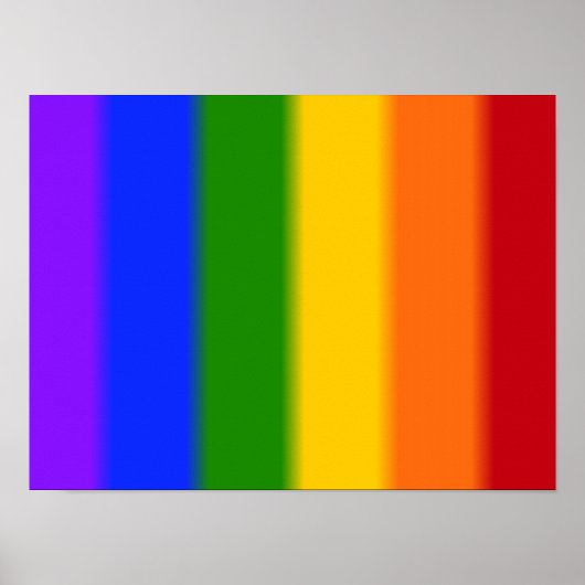 Falln Gay Pride Flag Poster (Voorkant)