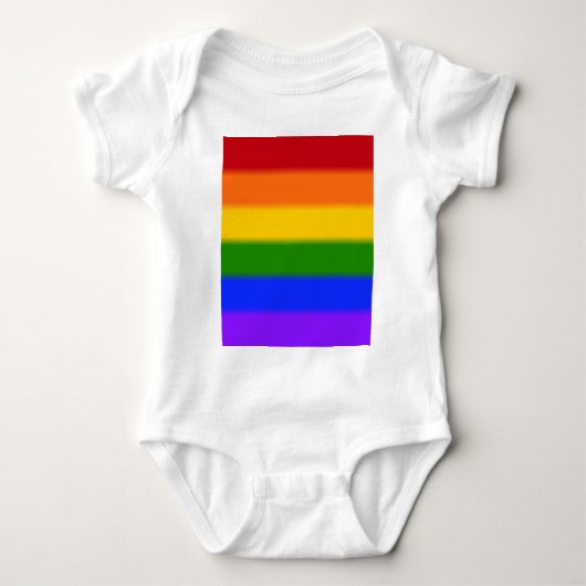 Falln Gay Pride Flag Romper (Voorkant)