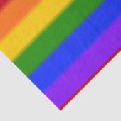 Falln Gay Pride Flag Tissuepapier (Detail)