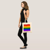 Falln Gay Pride Flag Tote Bag (Voorkant (model))