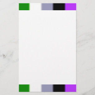 Falln Genderqueer Pride Flag Briefpapier