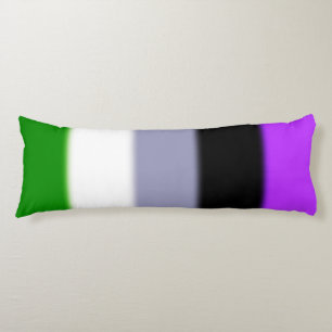 Falln Genderqueer Pride Flag Lichaamskussen