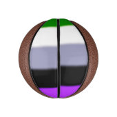 Falln Genderqueer Pride Flag Mini Basketbal (Verticaal)