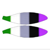 Falln Genderqueer Pride Flag Mini Basketbal (Panelen)