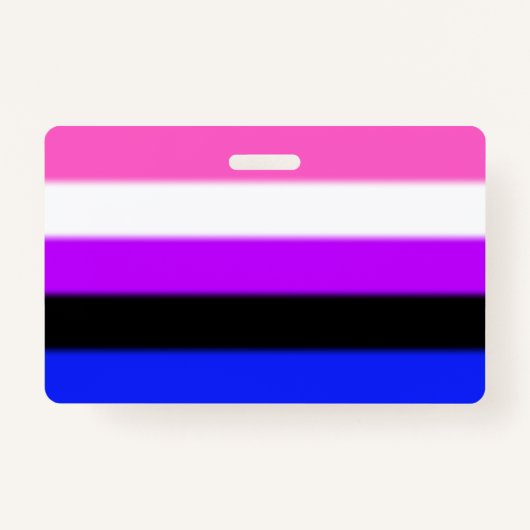 Falln GendervloeiPride Flag Badge (Voorkant)