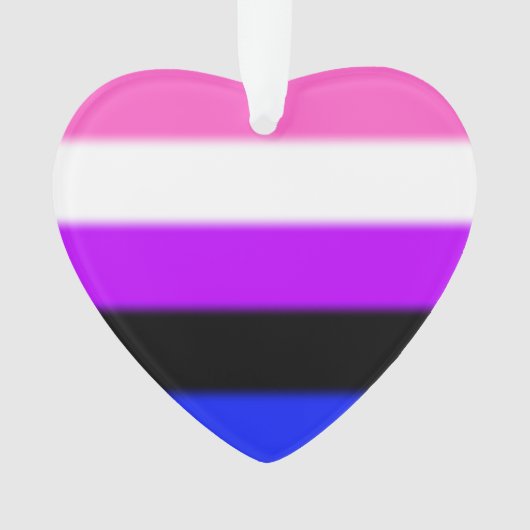 Falln GendervloeiPride Flag Ornament (voorkant)