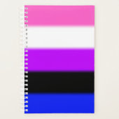 Falln GendervloeiPride Flag Planner (Voorkant)