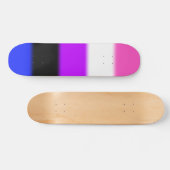 Falln GendervloeiPride Flag Skateboard (Horizontaal)