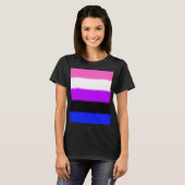 Falln GendervloeiPride Flag T-shirt (Voorkant volledig)