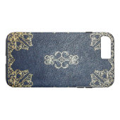 Falln Gilded Gold en Blue Book Case-Mate iPhone Case (Achterkant (Horizontaal))