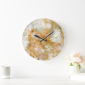 Falln Gold Rippled Marble Grote Klok (Huis)