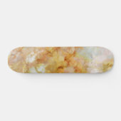 Falln Gold Rippled Marble Skateboard (Horizontaal)