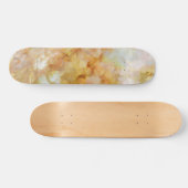 Falln Gold Rippled Marble Skateboard (Horizontaal)