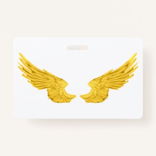 Falln Golden Angel Wings Badge (Voorkant)