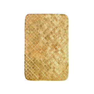 Falln Golden Checkerboard Badmat