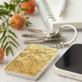 Falln Golden Checkerboard Sleutelhanger (Voorkant Rechts)