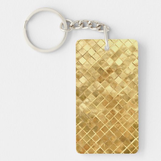 Falln Golden Checkerboard Sleutelhanger (Voorkant)