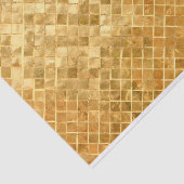 Falln Golden Checkerboard Tissuepapier (Detail)