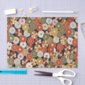 Falln Golden Chrysanthemums Tissuepapier (Craft)