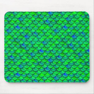 Falln Green Blue Scales Muismat
