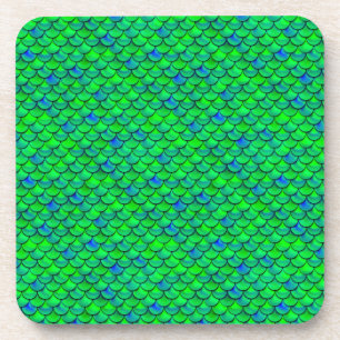 Falln Green Blue Scales Onderzetter