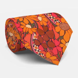 Falln Groovy Flowers Stropdas