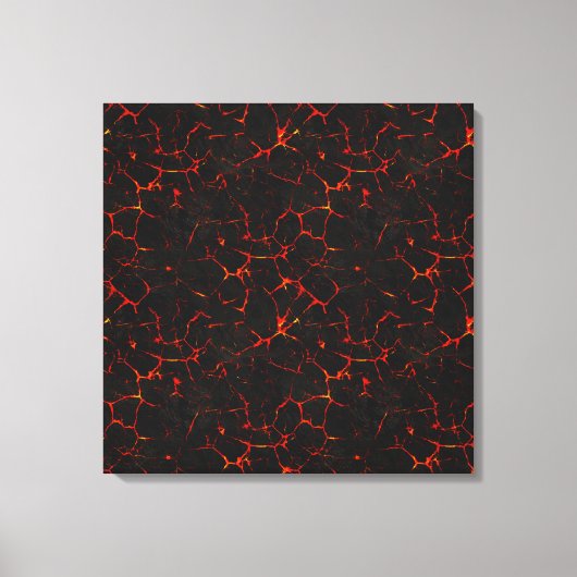 Falln Hot Lava Canvas Afdruk (Voorkant)