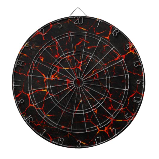 Falln Hot Lava Dartbord (Voorkant)