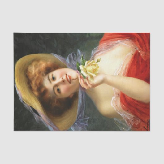 Falln Lady in Red Tissuepapier (Voorkant)