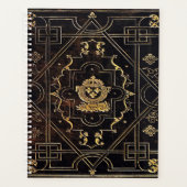 Falln leder en goud planner (Voorkant)