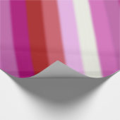 Falln Lesbian Pride Flag Cadeaupapier (Hoek)