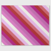 Falln Lesbian Pride Flag Cadeaupapier (Vlak)