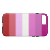 Falln Lesbian Pride Flag Case-Mate iPhone Case (Achterkant (Horizontaal))