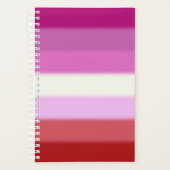 Falln Lesbian Pride Flag Planner (Voorkant)