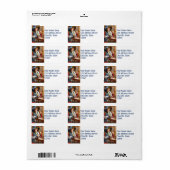 Falln letters en thee etiket (Full Sheet)