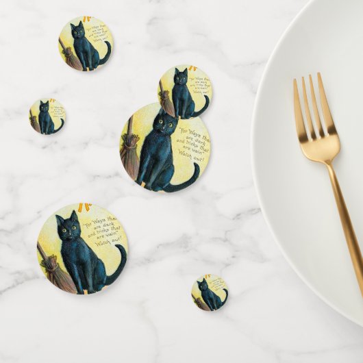 Falln Merry Halloween Cat Confetti (Groep)