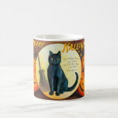 Falln Merry Halloween Cat Magische Mok (Center)