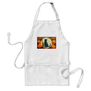 Falln Merry Halloween Cat Standaard Schort