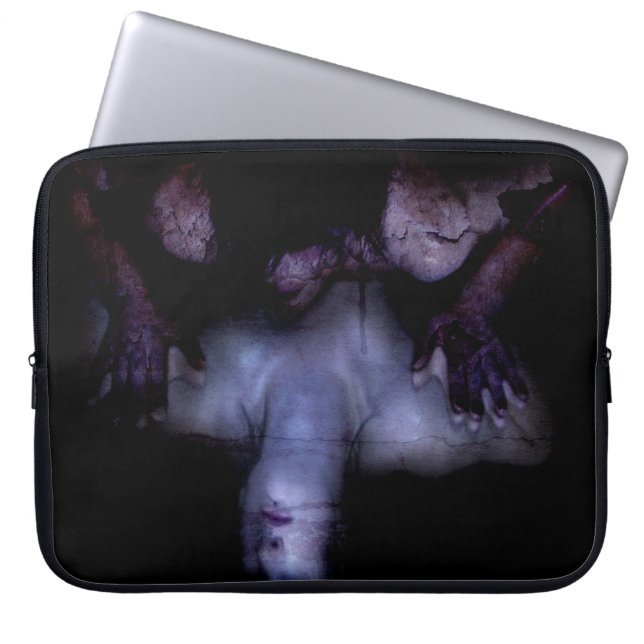 Falln Mirror Laptop Sleeve (Voorkant)